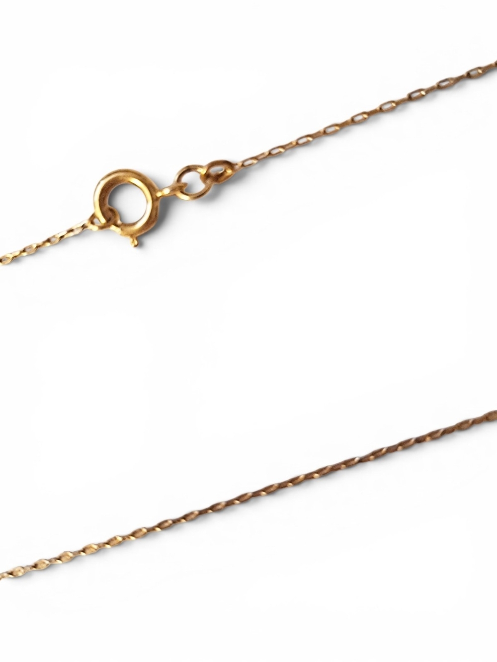 ✨️24 Karat Solid Yellow Gold Delicate Necklace!